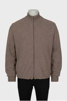 Men's cashmere cardigan