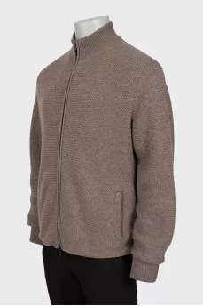 Men's cashmere cardigan