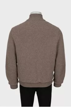 Men's cashmere cardigan