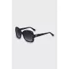 Blue Printed Sunglasses