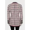 Tweed fitted cardigan
