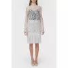 White lace dress with fringes