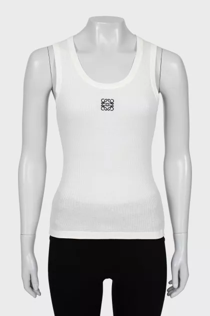 T-shirt with brand logo