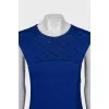 Blue bodycon dress