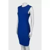 Blue bodycon dress