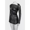 Transparent black dress