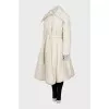 Long loose-fitting down jacket