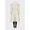 Long loose-fitting down jacket