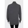 Grey Merino Wool Golf