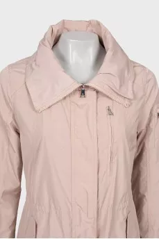 Jacket with buttons and zip