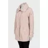 Jacket with buttons and zip