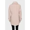 Jacket with buttons and zip