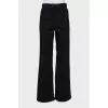 Black high waist jeans