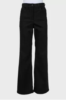 Black high waist jeans