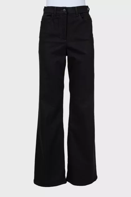 Black high waist jeans