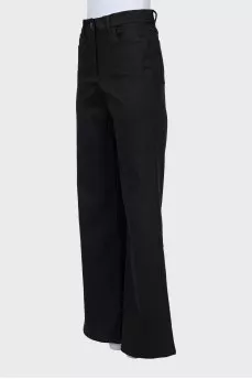 Black high waist jeans