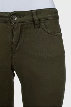 Skinny khaki jeans