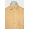 Men's oversized shirt with pocket