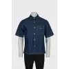 Men's Blue Shirt With Tag