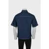 Men's Blue Shirt With Tag