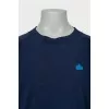 Men's oversized blue t-shirt