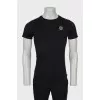 Men's sports T-shirt with branded logo