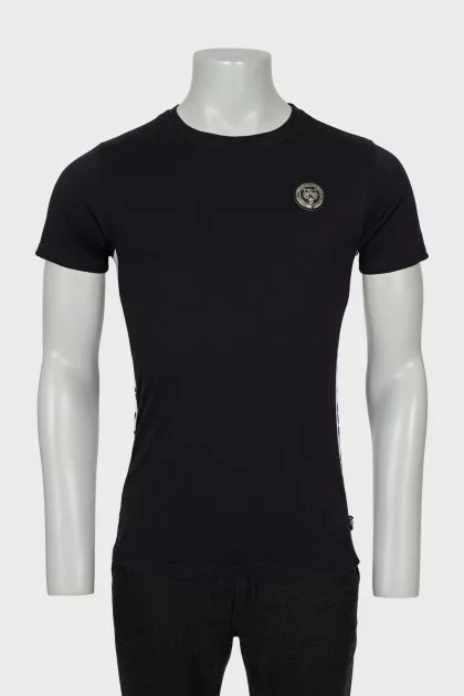 Men's sports T-shirt with branded logo