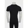 Men's sports T-shirt with branded logo