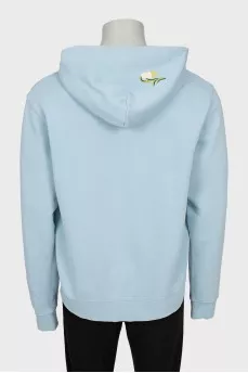 Men's hoodie with embroidery