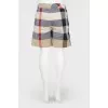Шорти на резинці у клітку