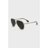 Green tinted sunglasses