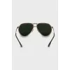 Green tinted sunglasses