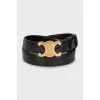 Black Triomphe Belt