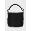 Textile bucket bag