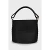 Textile bucket bag