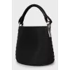 Textile bucket bag