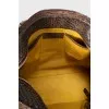 Brown leather bag