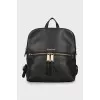 Rhea leather backpack