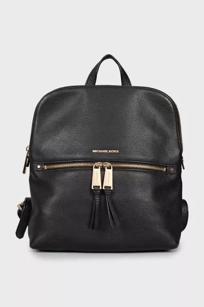 Rhea leather backpack