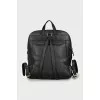 Rhea leather backpack
