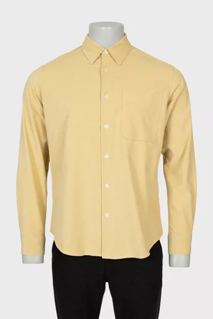 Men's Corduroy Shirt With Tag