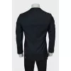 Men's black wool jacket