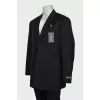 Men's striped jacket with tag