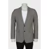 Men's gray jacket