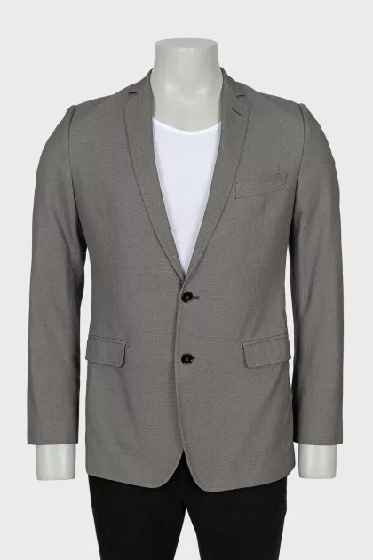 Men's gray jacket