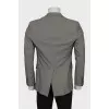 Men's gray jacket