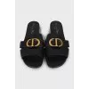 Leather Slippers 30 Montaigne