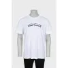 Men's T-shirt with branded print