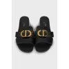Leather Slippers 30 Montaigne