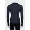 Ribbed fitted cardigan